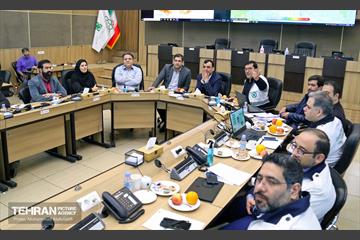 حضور مدیرکل سرمایه انسانی شهرداری تهران در ستاد مدیریت بحران شهرداری تهران 18