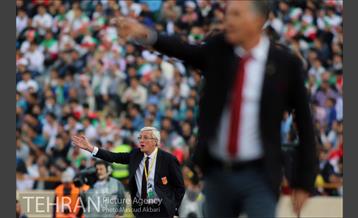 دیدار تیم های فوتبال ایران و چین