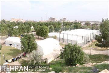 بازدید رییس ستاد اربعین شهرداری تهران از مرکز اسکان خادمین حسین 11