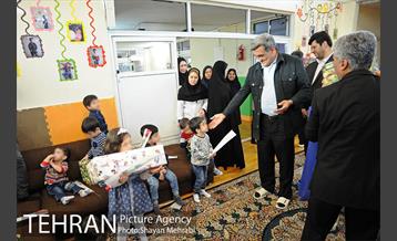 بازدید شهردار تهران از شیرخوارگاه ترکمانی 18