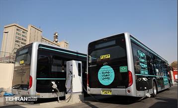 به وقت خدمت؛ ایستگاه شارژ اتوبوس برقی «قورخانه» 56