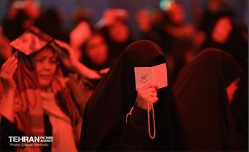 احیای شب بیست‌ویکم ماه رمضان در بهشت زهرا(س) 11