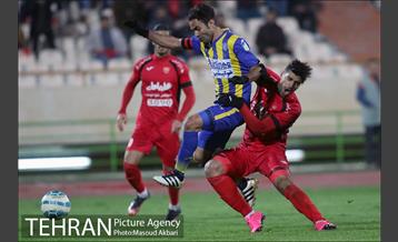 دیدار تیم های فوتبال پرسپولیس و گسترش فولاد