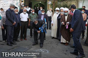 آئین آغاز عملیات اجرایی پروژه شبکه آب های سطحی و بهسازی محله کن 20