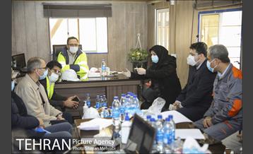 بازدید مهندس امام از مراحل آماده سازی ایستگاه اقدسیه 19