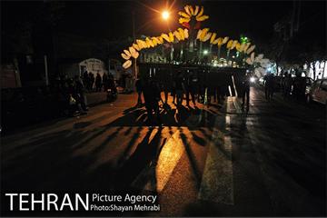 عزاداری شب تاسوعا در خیابان های تهران 12