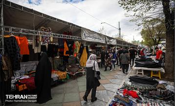 طرح ساماندهی موقت دستفروشان و بساط‌گستران 7