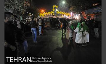 عزاداری شب تاسوعا در خیابان های تهران 27