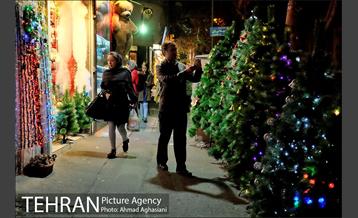 بازار کریسمس در خیابان میرزای شیرازی 6