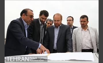 بازدید شهردار تهران از پروژه در حال ساخت شهر آفتاب 1