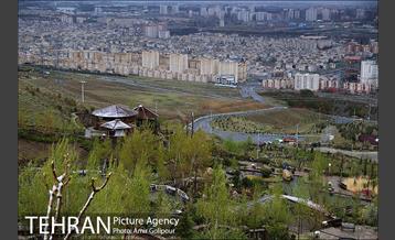 بهار بارانی تهران در روز طبیعت 14