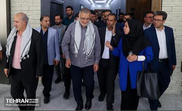 مراسم رونمایی از پروژه های عمرانی فدراسیون فوتبال 7