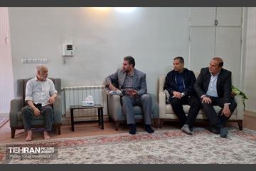 دیدار شهردار منطقه۱۷ با جمعی از مردآفرین دارالشهدای تهران 1