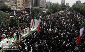 تشییع شهدای اقتدار ملی در تهران - 3  60