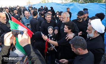 شهردار تهران در آیین وداع با آقای شهید ایران 13