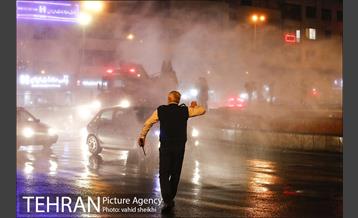 آئین رونمایی از تجهیزات جدید سازمان آتش نشانی پایتخت در ضدعفونی اماکن عمومی 27