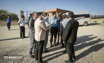 بازدید مدیر کل حریم شهرداری تهران از منطقه 5