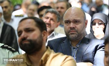 آیین نام گذاری پل بهاران به نام شهید امنیت محمدعلی بایرامی