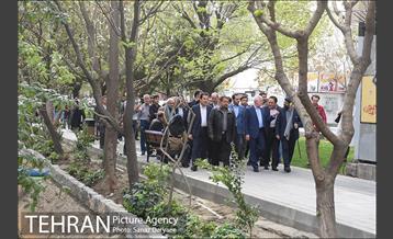 افتتاح نوروزگاه هنر در پیاده‌راه بلوار کشاورز 44