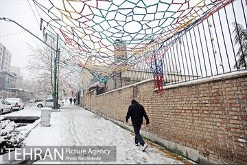 بارش برف زمستانی در تهران 5