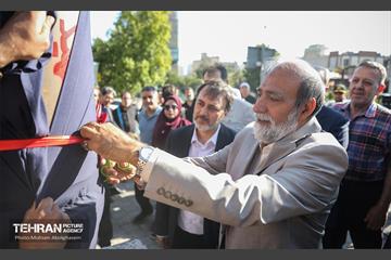رونمایی از المان یادبود شهدای جنگ 12 روزه میدان قدس 14