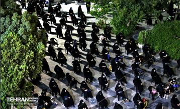 مراسم عزاداری شب تاسوعای حسینی 8