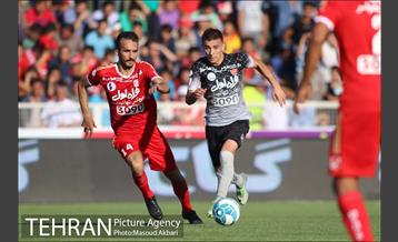 دیدار تراکتورسازی و پرسپولیس در لیگ برتر فوتبال 18