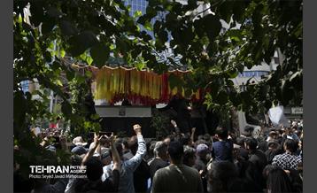 تشییع پیکر شهید اسماعیل هنیه در تهران - 3 8
