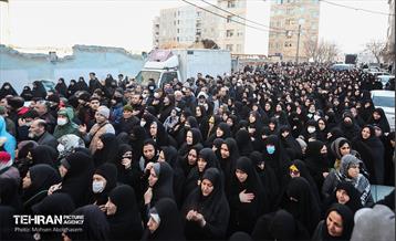 تشییع پیکر شهید مدافع حرم سعید علیدادی 21