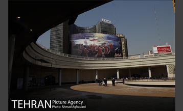 بازدید هنرمندان از بروژه بلازای ولیعصر 8