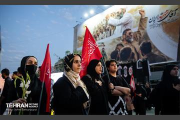 تشییع پیکر آقای شهید ایران