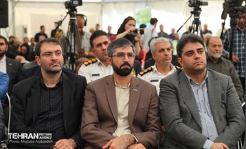 آیین بهره‌برداری از طرح نوسازی حمل و نقل عمومی تهران 15