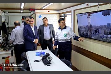 حضور مدیرکل سرمایه انسانی شهرداری تهران در ستاد مدیریت بحران شهرداری تهران 1