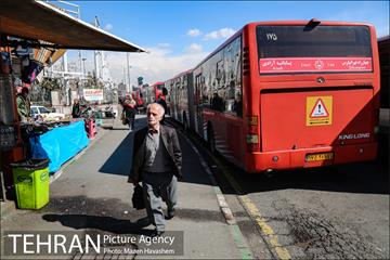 خطوط اتوبوس تندرو تهران BRT 17