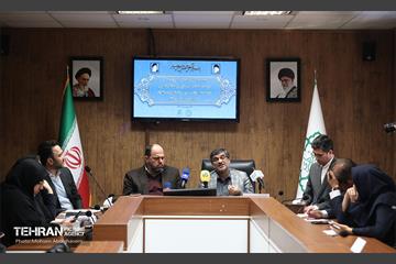 نشست خبری مشترک مدیران عامل شرکت ساماندهی مشاغل و شرکت شهربان شهرداری تهران 8