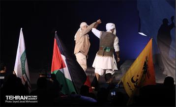 رونمایی از نماد فاتح خیبر و اجرای نمایش بزرگ میدانی فتح خیبر 9