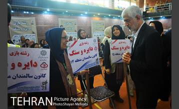 اختتامیه اولین دوره رقابت های نشاط سالمندی با حضور شهردار تهران 16