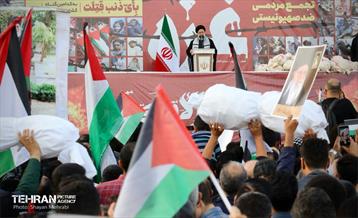 اجتماع حمایت از مردم غزه 13