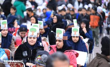 مراسم روز درختکاری در منطقه 12 2