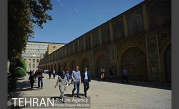 بازدید شهردار بلگراد از کاخ گلستان 13