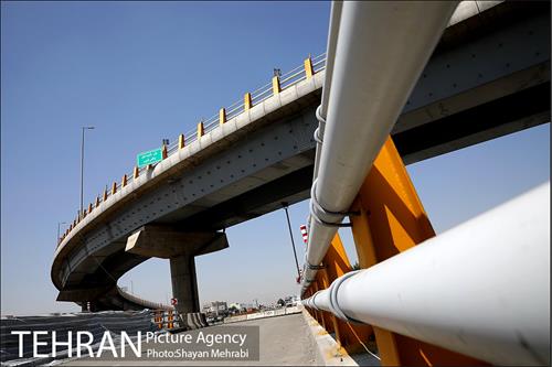 بازگشایی پل غیر هم سطح "باقر شهر" 18