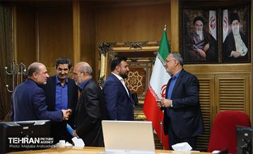 نشست شهردار تهران با معاون وزیر صمت 1