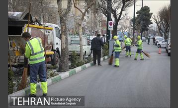 اجرای طرح استقبال از نوروز ۱۴۰۰ در منطقه 13