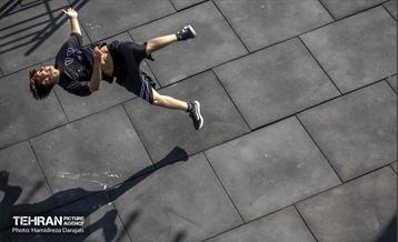 مسابقات پارکور فری استایل  12