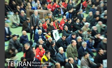 تشییع شهدای آتش نشان در شبستان مصلی 27