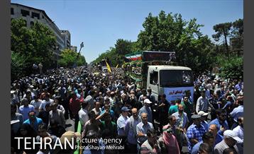 تشییع شهدای حادثه تروریستی تهران -2 11