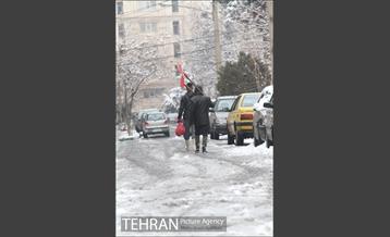 بارش برف در تهران 26