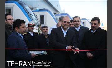 مراسم بهره برداری از 65 دستگاه واگن و لکوموتیو برقی مترو تهران و حومه 27