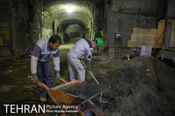 بازدید از ایستگاه مترو باقرخان 7