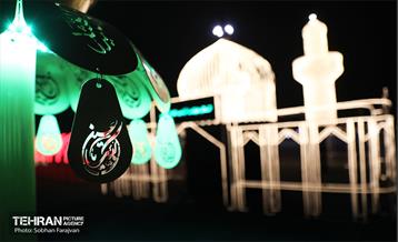 المان نوری بین الحرمین در دریاچه شهدای خلیج فارس  12